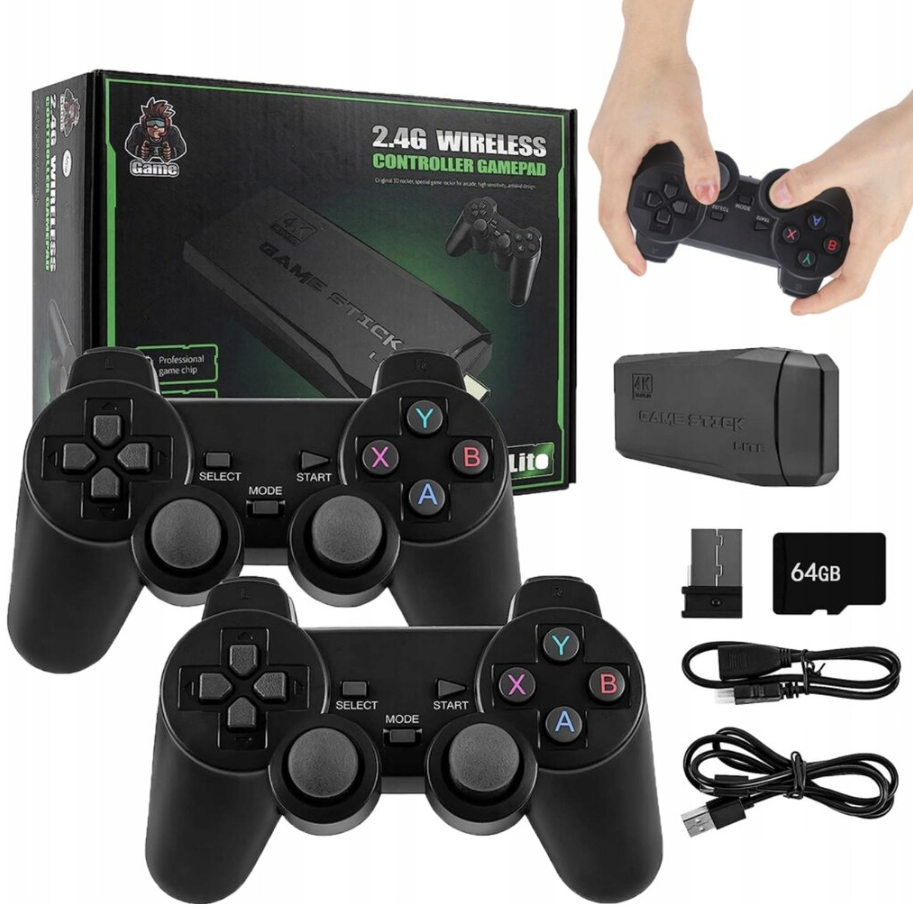 Happy People M-63 Retro Style Console (2 Controllers)