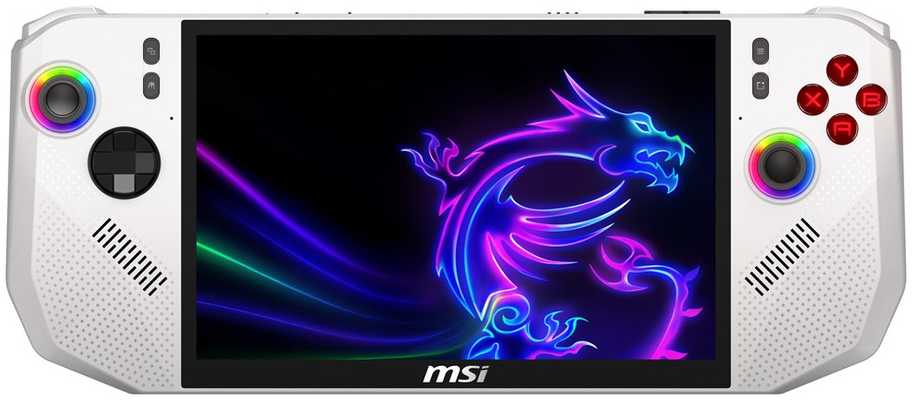 MSI Claw A8 BZ2EM-025PL 20.3 cm (8") 1 TB White