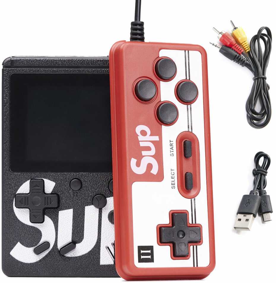 Sup Game Box Console (400 Games) - Red/Black